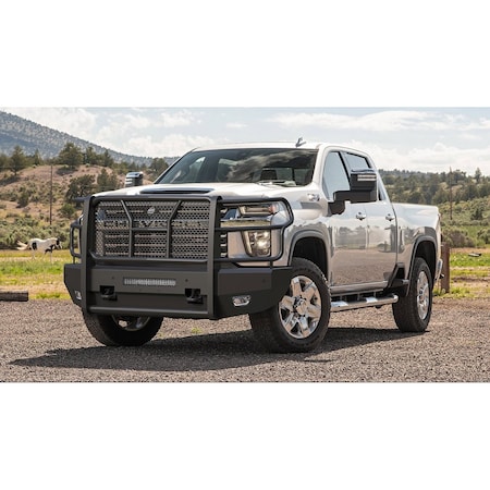 Steelcraft Automotive 20C Silverado 2500/3500Hd Fine Textured Black Elevation Front Bumper 60-10447C